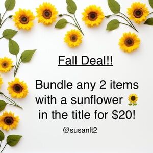 🌻🌻🌻Fall Deal🌻🌻🌻